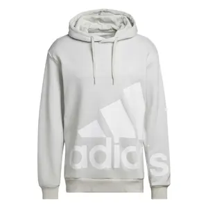 Fleece-sweatshirt med hætte og logo adidas Essentials Giant image-3