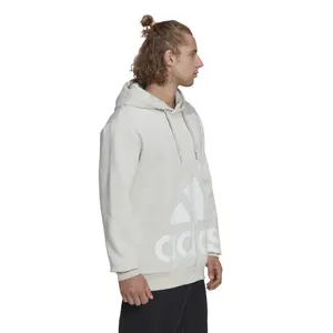 Fleece-sweatshirt med hætte og logo adidas Essentials Giant image-2