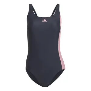 Traje de baño de 1 pieza para mujer, con bloques de color adidas image-3