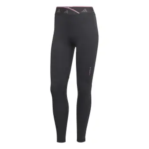Women's elastic V-shaped leggings adidas Techfit image-0