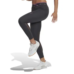 Women's elastic V-shaped leggings adidas Techfit image-2