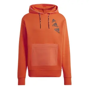 Sweatshirt med hætte adidas Essentials BrandLove image-0