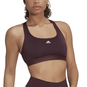 Sujetador de entrenamiento de soporte medio para mujer adidas Powerreact image-2
