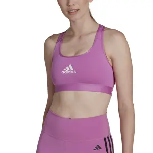 Sujetador de sujeción media para mujeres adidas Powerreact image-3