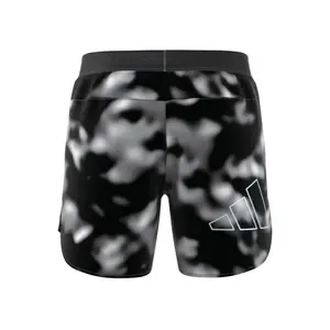 Grafiske aop-shorts med logo adidas Run icons image-3