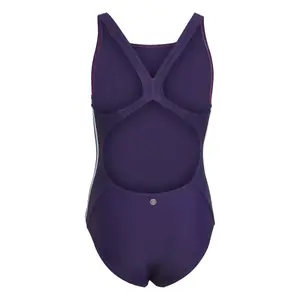 Traje de baño de 1 pieza con 3 rayas para niña adidas Athly image-2