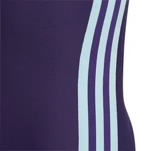 Traje de baño de 1 pieza con 3 rayas para niña adidas Athly image-4