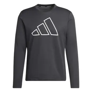 Træningssweatshirt med rund hals og 3-bar-logo adidas Train Icons image-0