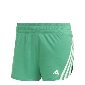 Pantalón corto mujer adidas Run Icons 3-Stripes Low Carbon image-0