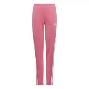 3-stribet træningsdragt i polyester til piger adidas Aeroready image-1