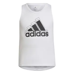 Girl's tank top adidas Aeroready BrandLove image-1