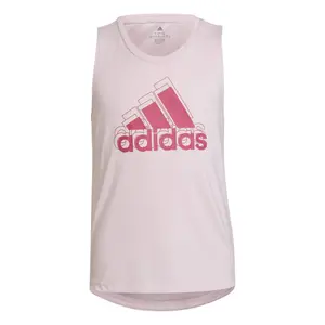 Girl's tank top adidas Aeroready BrandLove image-1