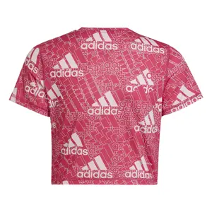Camiseta de chica adidas Aeroready BrandLove image-2