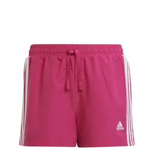 Pantalones cortos de 3 rayas para niña adidas Designed to Move image-1