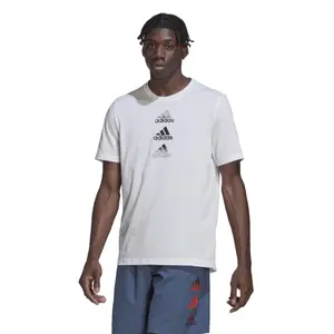 Camiseta con logotipo diseñada para moverse adidas image-2
