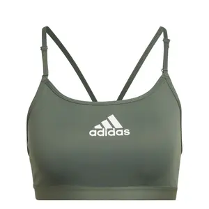 Sujetador de entrenamiento de sujeción ligera para mujer adidas Aeroreact image-3