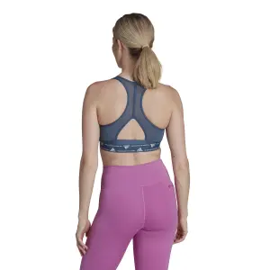 Sujetador de sujeción media para mujeres adidas Powerreact image-5