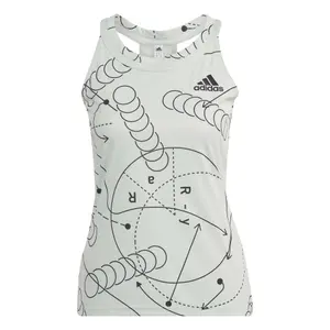Women's tennis club graphic tank top adidas image-0