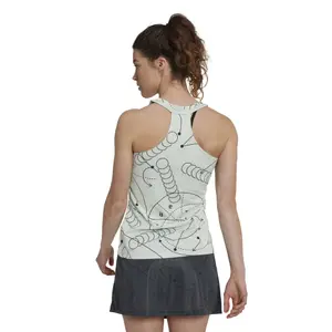 Women's tennis club graphic tank top adidas image-2
