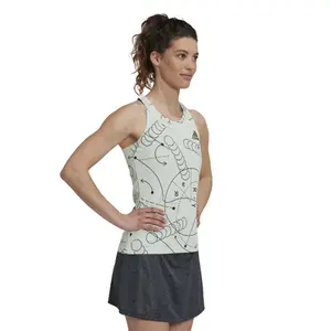 Women's tennis club graphic tank top adidas image-3
