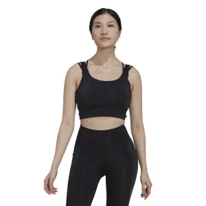Glänzender BH mit mittlerem Halt, Damen adidas Powerimpact image-2