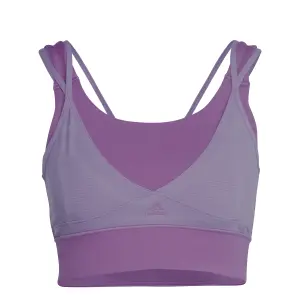 Brassière brillant à maintien moyen femme adidas Powerimpact image-0