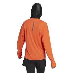 Hybrid-sweatshirt för kvinnor adidas Fast image-4