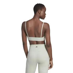 Sujetador de soporte ligero para mujer adidas Yoga Studio image-6