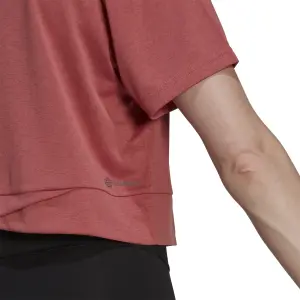 Women's loose-fitting crop top T-shirt adidas Aeroready Studi image-6