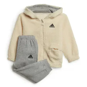 Baby sweatshirt met capuchon adidas Teddy image-0