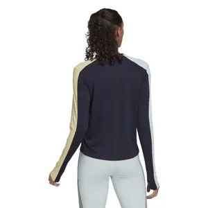 Women's long sleeve color block running jersey adidas Own the Run image-3