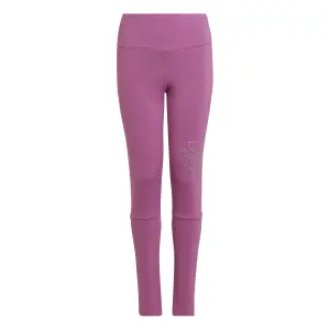 Warm winter leggings for girls adidas Glam image-0