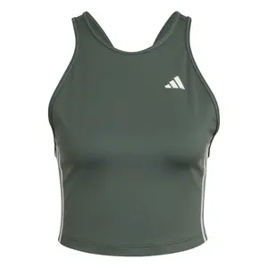 Camiseta de tirantes corta de mujer de 3 rayas adidas Aeroready image-1
