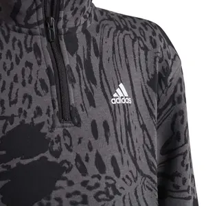 Hybrid-sweatshirt med dyreprint til piger adidas Future Icons image-2