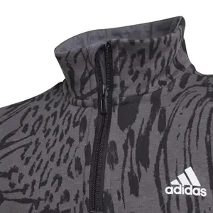 Hybrid-sweatshirt med dyreprint til piger adidas Future Icons image-3