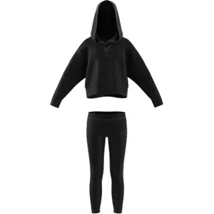 Survêtement à capuche en molleton fille adidas image-0