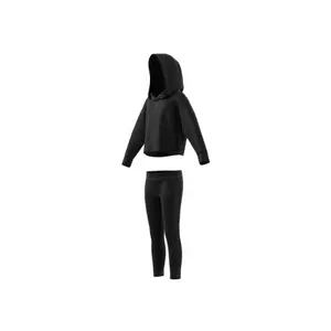 Survêtement à capuche en molleton fille adidas image-3