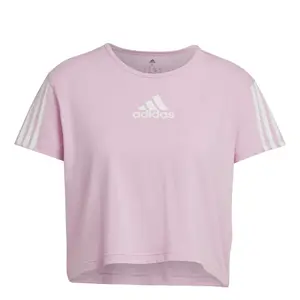 Camiseta corta de entrenamiento para mujer adidas Aeroready image-3