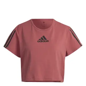 Camiseta crop top de mujer adidas Aeroready Sport image-1