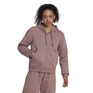 Damen Sweatshirt mit Reißverschluss und Kapuze aus Molton adidas ALL SZN image-1