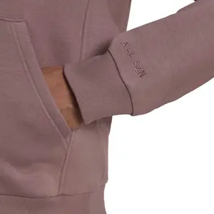 Damen Sweatshirt mit Reißverschluss und Kapuze aus Molton adidas ALL SZN image-6
