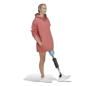Langes Hoodie aus Fleece für Frauen adidas All SZN image-2