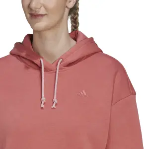 Langes Hoodie aus Fleece für Frauen adidas All SZN image-4
