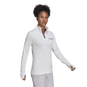Fleecetröja med 1/2 dragkedja för kvinnor adidas Terrex Multi image-3