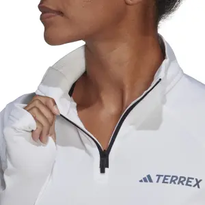 Fleecetröja med 1/2 dragkedja för kvinnor adidas Terrex Multi image-5