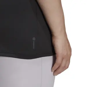 Maglia donna con logo minimal adidas Aeroready Essentials (GT) image-5