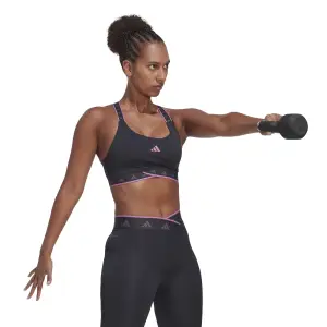Medium stöd-bh för kvinnor adidas Powerimpact Techfit image-5