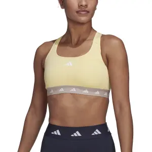 Sujetador de sujeción media para mujeres adidas Powerreact image-4