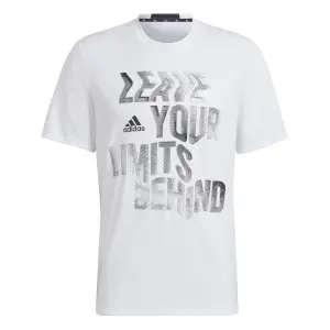 Camiseta con eslogan adidas Designed for Movement Aeroready HIIT image-0