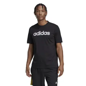 Maillot d'entraînement à logo linéaire imprimé en silicone adidas Aeroready image-1
